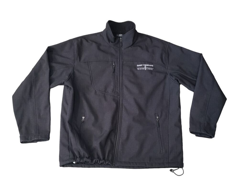 Ultra Club Gary Yeomans Lincoln Black Label Zip Up Wind Breaker Jacket